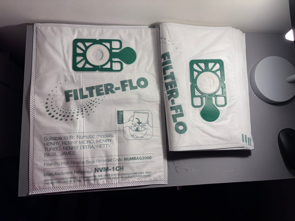 Henry STYLE Numatic Dust Bags (Pack of 10)